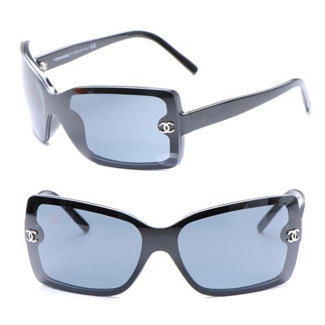 chanel crystal rimmed sunglasses|chanel sunglasses with clear sides.